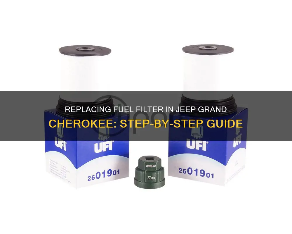how to replace fuel filter 2004 jeep grand cherokee
