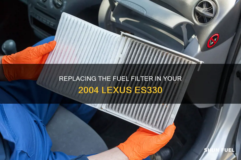 how to replace fuel filter 2004 lexus es330