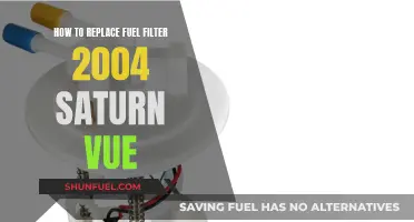 Replacing Fuel Filter in 2004 Saturn Vue: Step-by-Step Guide