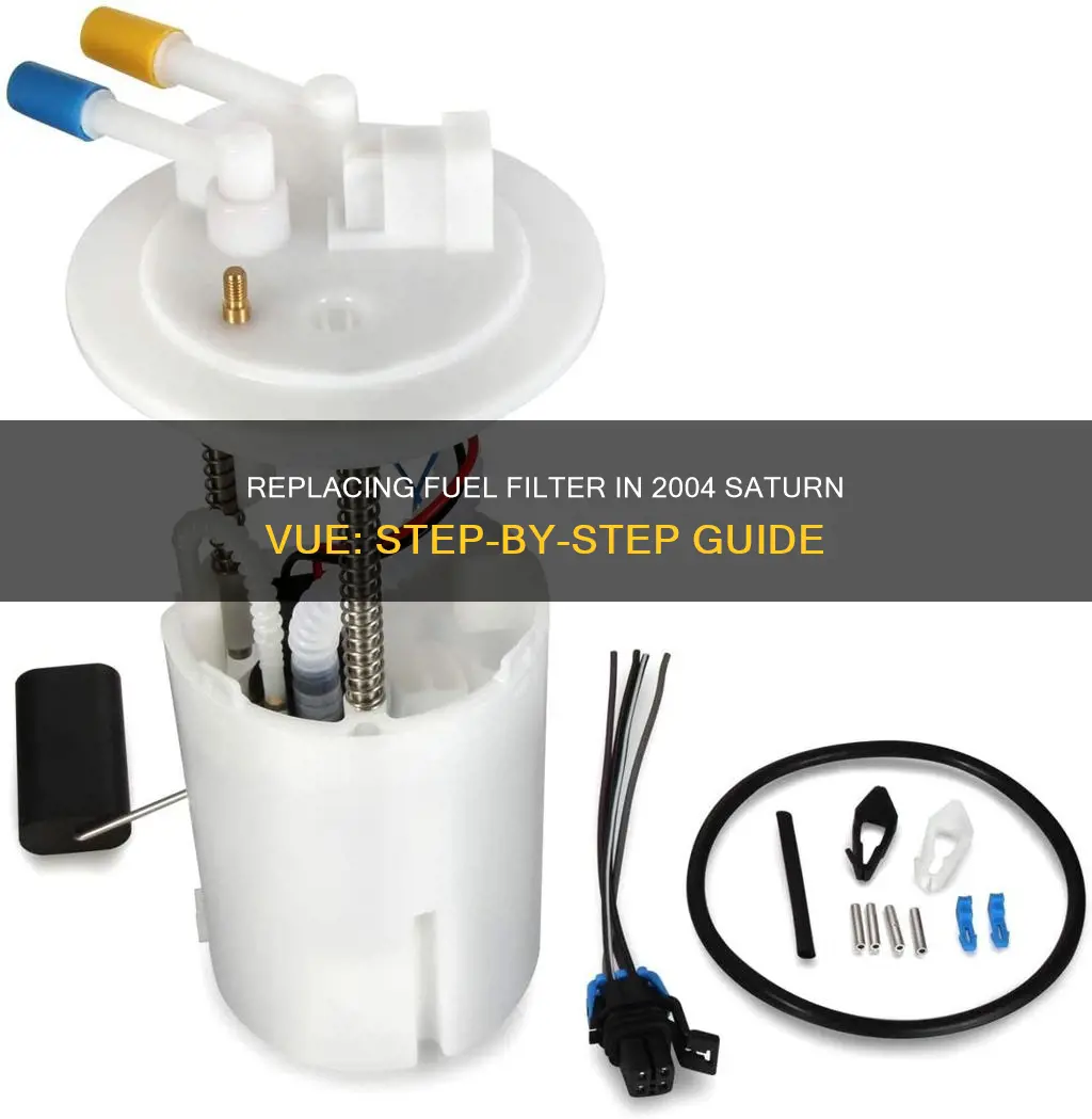 how to replace fuel filter 2004 saturn vue