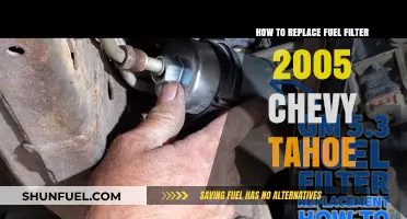 Chevy Tahoe Fuel Filter Replacement: A Step-by-Step Guide