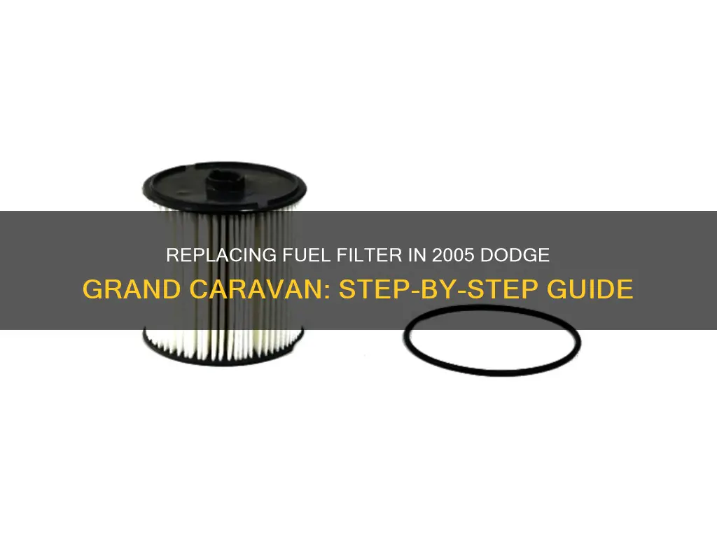 how to replace fuel filter 2005 dodge grand c