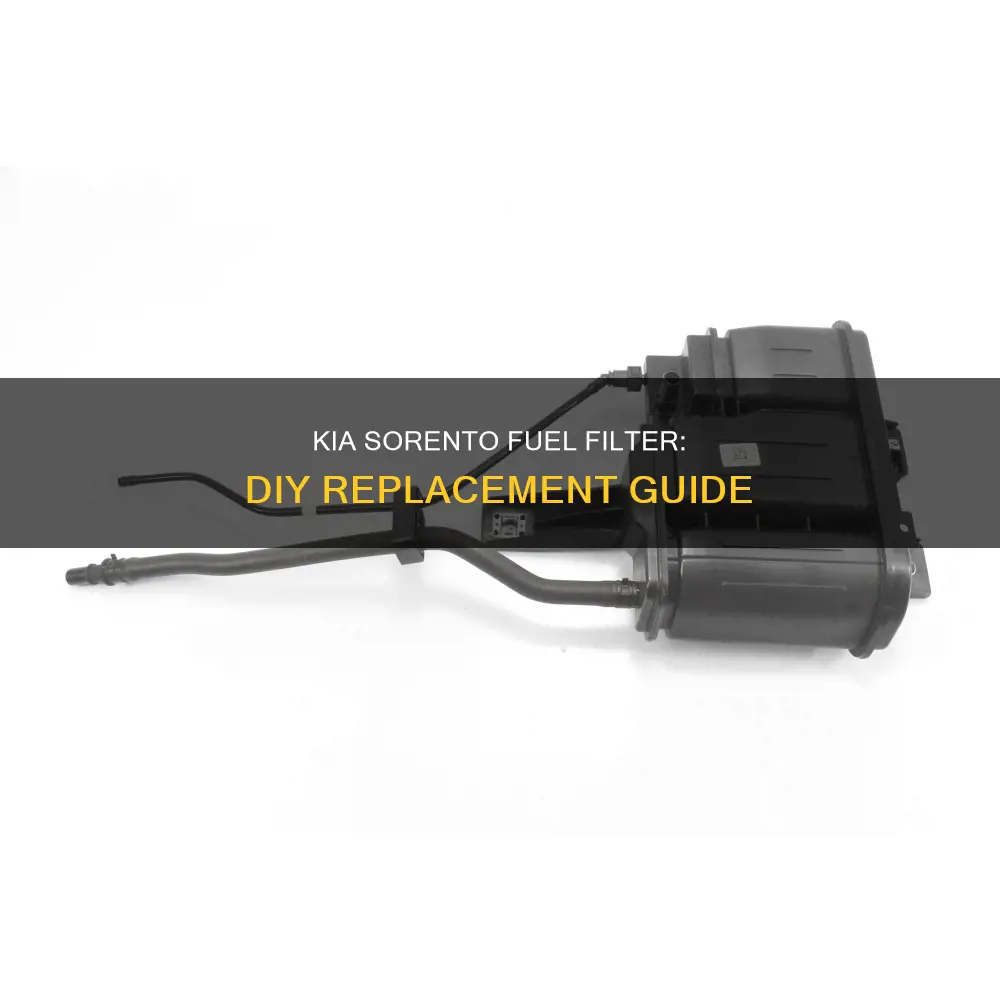 how to replace fuel filter 2005 kia sorento