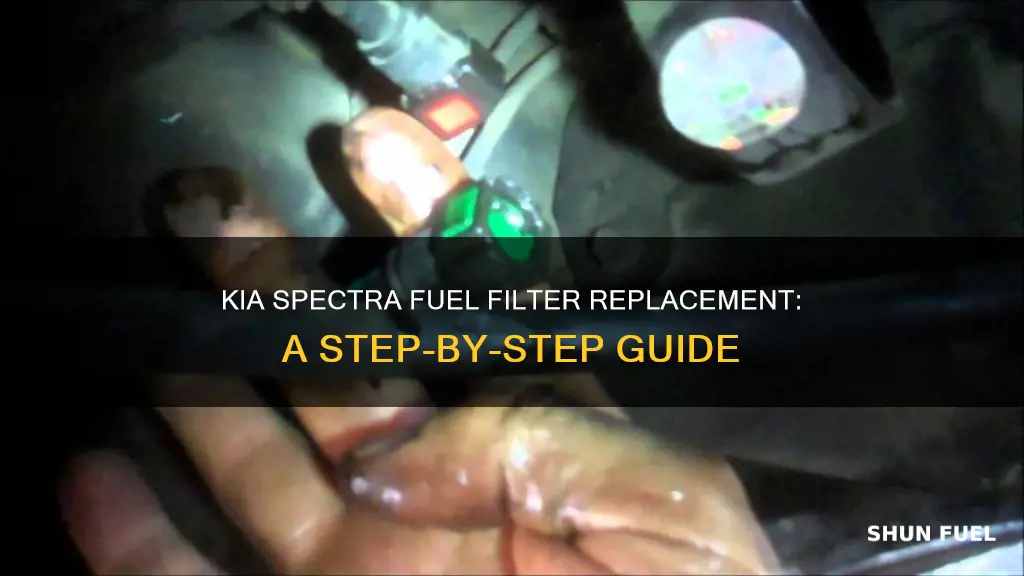 how to replace fuel filter 2005 kia spectra