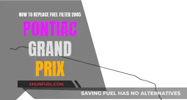 Replacing Fuel Filter in Pontiac Grand Prix: Step-by-Step Guide
