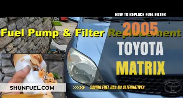 Toyota Matrix Fuel Filter Replacement: A Step-by-Step Guide