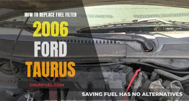 Replacing the Fuel Filter in Your 2006 Ford Taurus