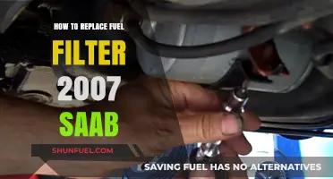 Saab Fuel Filter Replacement: A Step-by-Step Guide for 2007 Models