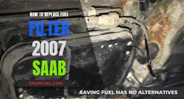 Replacing the Fuel Filter in Your 2007 Saab: Step-by-Step Guide