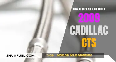 Replacing Fuel Filter in 2009 Cadillac CTS: Step-by-Step Guide