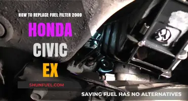 Replacing Fuel Filter in 2009 Honda Civic EX: Step-by-Step Guide