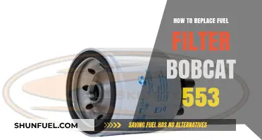 Bobcat 553 Fuel Filter Replacement: A Step-by-Step Guide