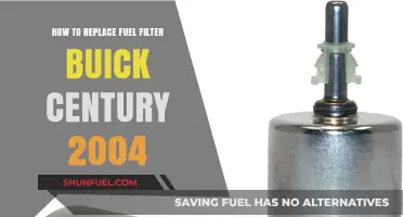 Buick Century 2004 Fuel Filter Replacement: A Step-by-Step Guide