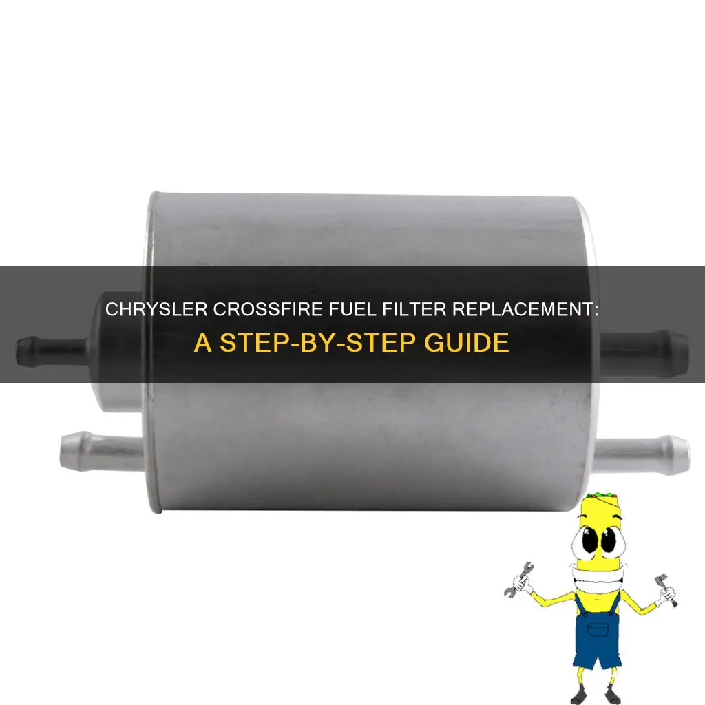 how to replace fuel filter chrysler crossfire