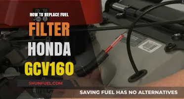 Honda GCV160 Fuel Filter Replacement: A Step-by-Step Guide