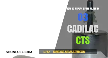 Caring for Your Cadillac: Replacing the Fuel Filter in Your 2003 CTS