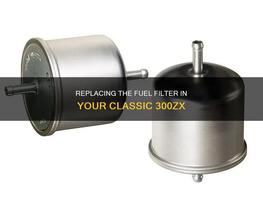 how to replace fuel filter in 1995 300zx