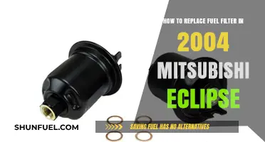 Replacing Fuel Filter in Mitsubishi Eclipse (2004): Step-by-Step Guide