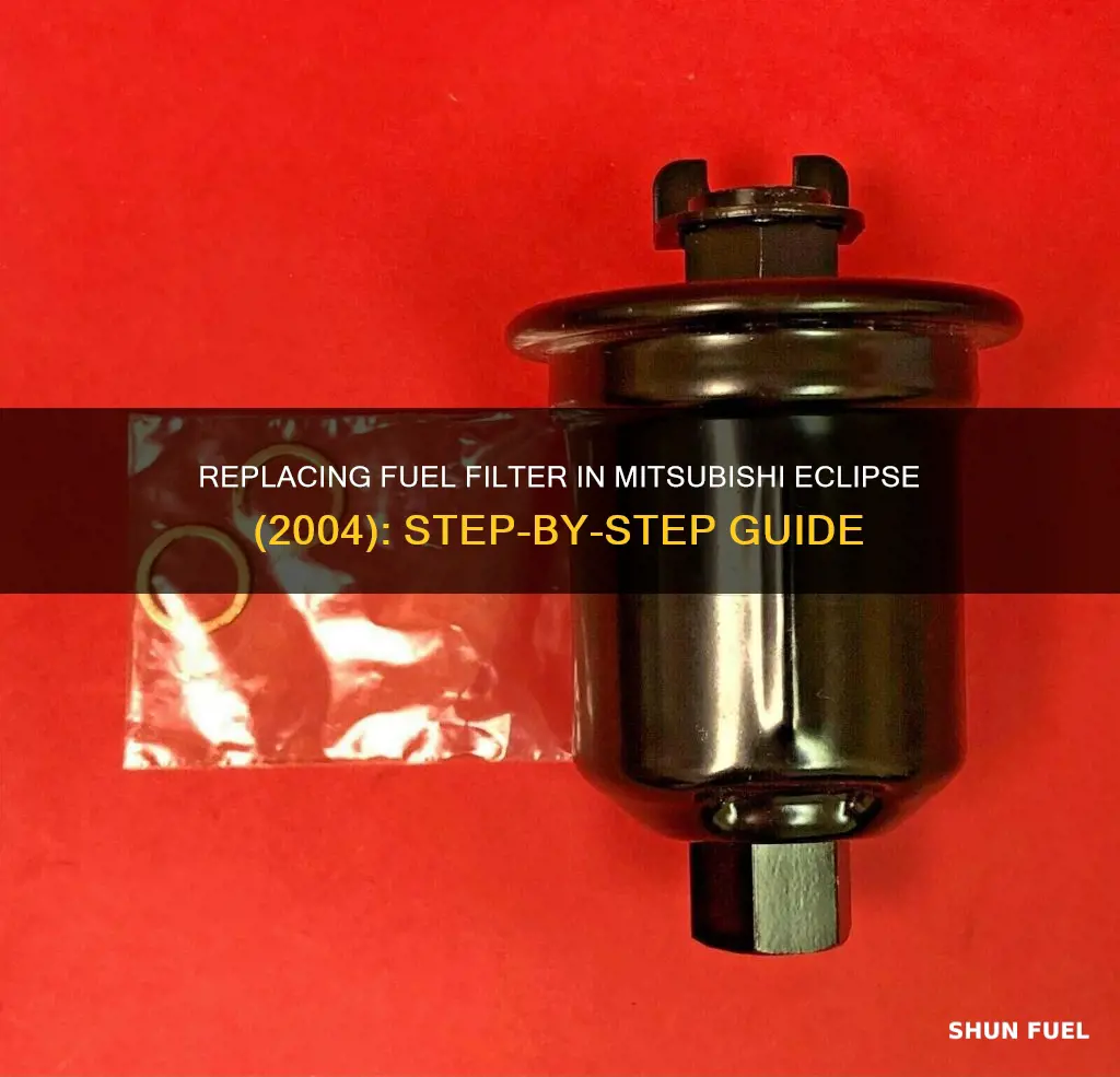 how to replace fuel filter in 2004 mitsubishi eclipse