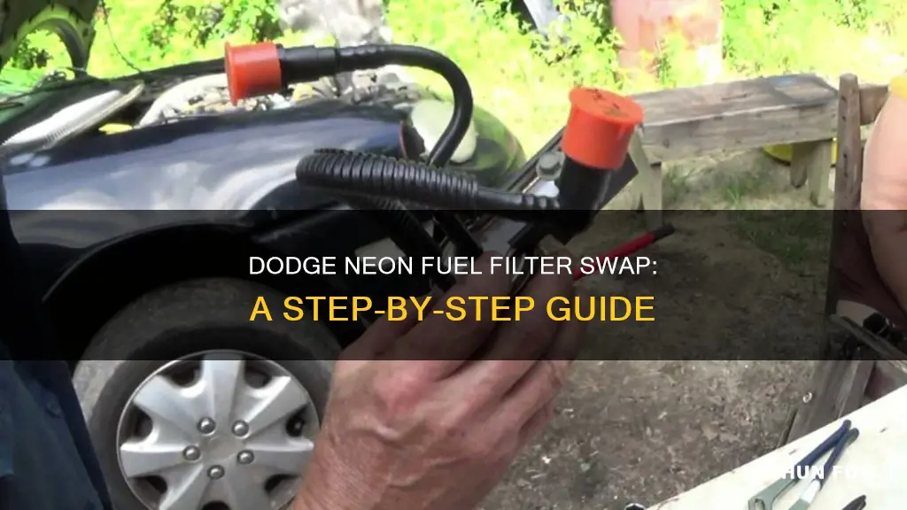 how to replace fuel filter in 2005 dodge neon