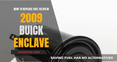 Replacing the Fuel Filter in Your 2009 Buick Enclave