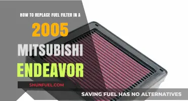 Step-by-Step Guide: Replacing the Fuel Filter in Your 2005 Mitsubishi Endeavor