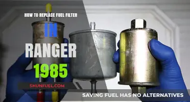 Replacing Fuel Filter in a 1985 Ranger: Step-by-Step Guide