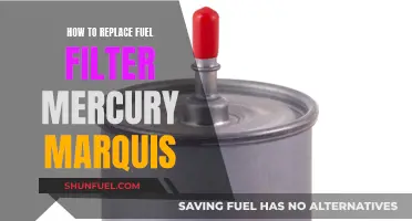 Replacing Fuel Filter in Mercury Marquis: Step-by-Step Guide