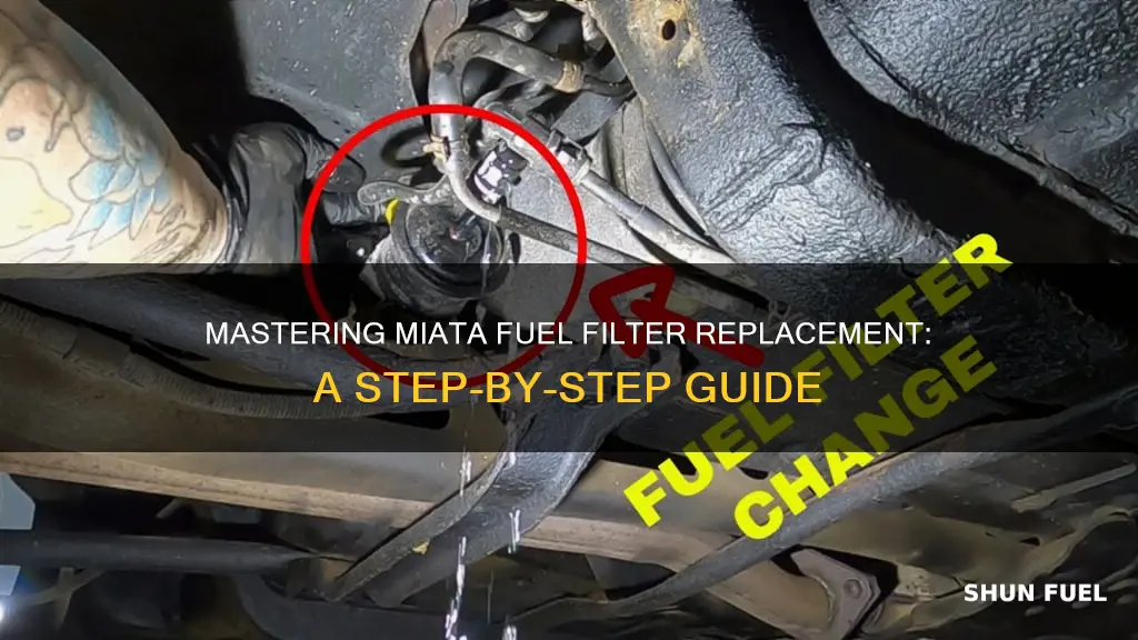 how to replace fuel filter na miata