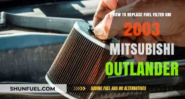 Fuel Filter Replacement: A Step-by-Step Guide for 2003 Mitsubishi Outlander Owners