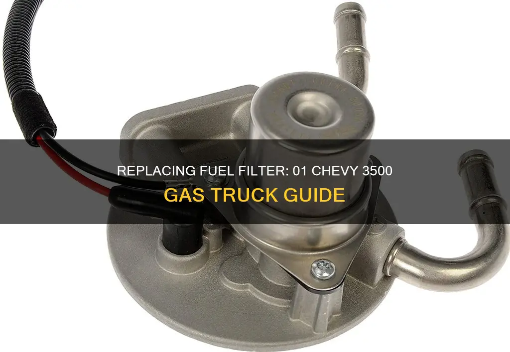 how to replace fuel filter on 01 chevy 3500 gas