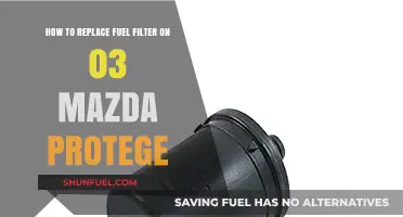 A Step-by-Step Guide to Replacing Your Fuel Filter on a 2003 Mazda Protege