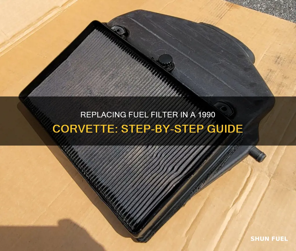 how to replace fuel filter on 1990 corvette