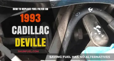 Replacing the Fuel Filter: A Step-by-Step Guide for 1993 Cadillac Deville Owners