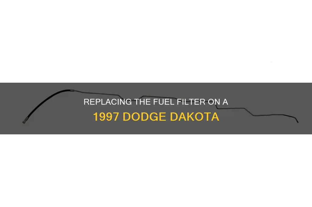 how to replace fuel filter on 1997 dodge dakota