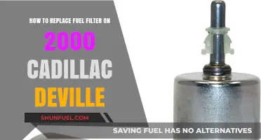 Replacing the Fuel Filter: A Step-by-Step Guide for Your 2000 Cadillac Deville