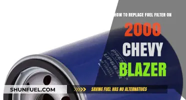 Chevy Blazer Fuel Filter Replacement: A Step-by-Step Guide