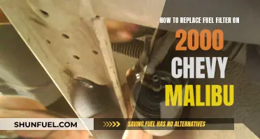 Replacing the Fuel Filter in a 2000 Chevy Malibu