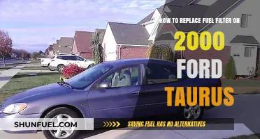 Replacing the Fuel Filter in a 2000 Ford Taurus
