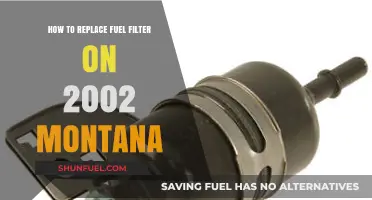 A Step-by-Step Guide to Replacing the Fuel Filter on Your 2002 Montana