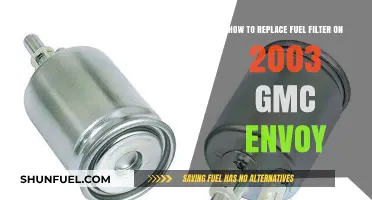 GMC Envoy Fuel Filter Replacement: A Step-by-Step Guide