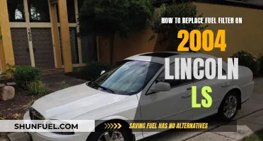 Replacing the Fuel Filter in Your 2004 Lincoln LS