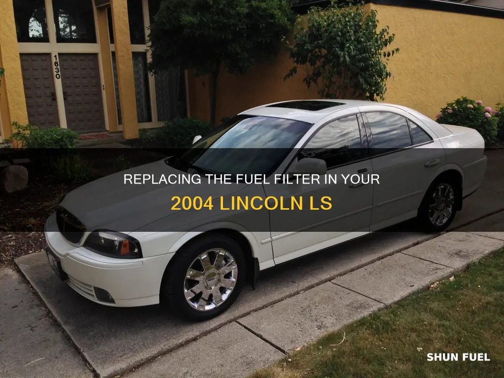 how to replace fuel filter on 2004 lincoln ls