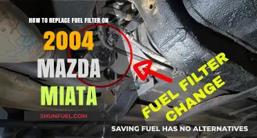 Replacing the Fuel Filter: A Step-by-Step Guide for Your 2004 Mazda Miata