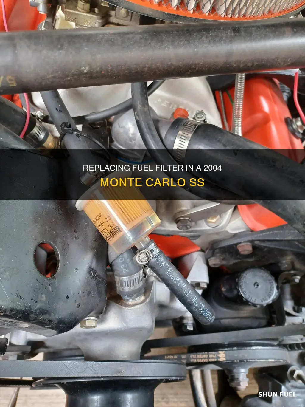 how to replace fuel filter on 2004 monte carlo ss