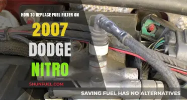 Dodge Nitro Fuel Filter Replacement: A Step-by-Step Guide