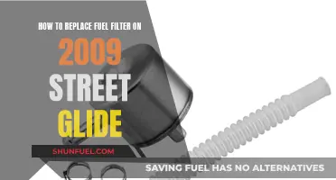 Replacing the Fuel Filter on a 2009 Street Glide