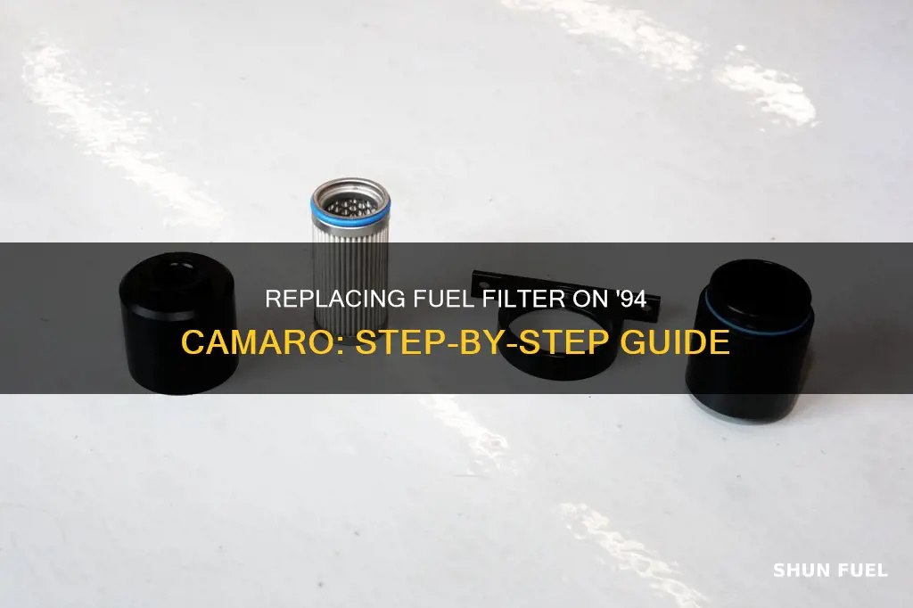 how to replace fuel filter on 94 camaro