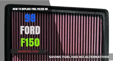 Replacing the Fuel Filter: A Step-by-Step Guide for Your 1998 Ford F-150