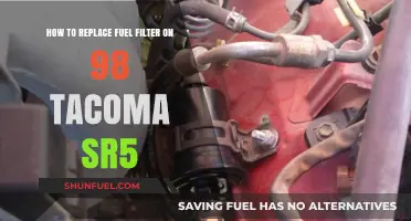 Replacing the Fuel Filter: A Step-by-Step Guide for 98 Tacoma SR5 Owners